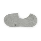 男腳跟防滑輕薄隱形襪灰色 25-27cm #4548076826422