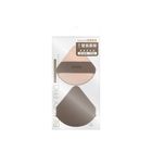 Solone Double-Sided Mousse Cushion Puff / Fan Shape 2 Pieces #4713737175410