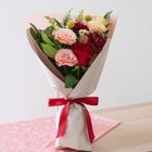Hualun Warm Sun Red Flower Bouquet 1 Piece