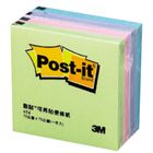 3M利貼可再貼便條紙 (3 x 3) 混色 4 本 @32#4710367605768