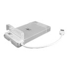 #186004 凡達克2.5吋硬碟轉USB3.0外接盒-白 1 入