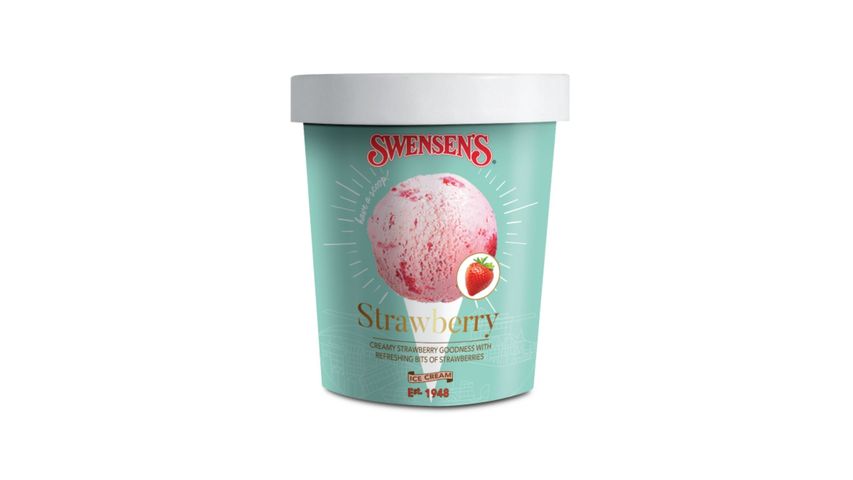 Swensen's Strawberry Ice Cream Pint 473ml