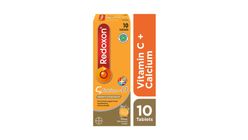 Redoxon Vitamin C + Calcium Orange Efferverscent Tablets 10s