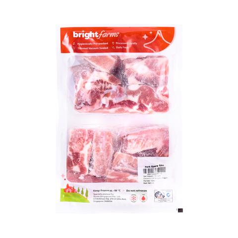 brightfarms Pork Spare Ribs 500g