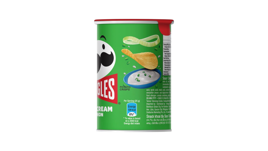 Pringles Sour Cream & Onion Potato Chips 42g