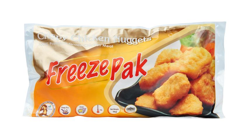 Freezepak Frozen Crispy Chicken Nuggets 1kg