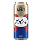 Kronenbourg 1664 Brut Lager Beer Can 490ml