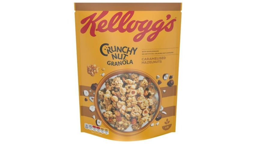 Kellogg's Crunchy Nut Caramel Hazelnut 380g 