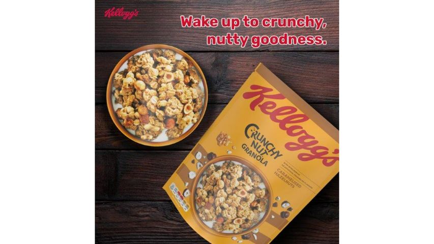 Kellogg's Crunchy Nut Caramel Hazelnut 380g 