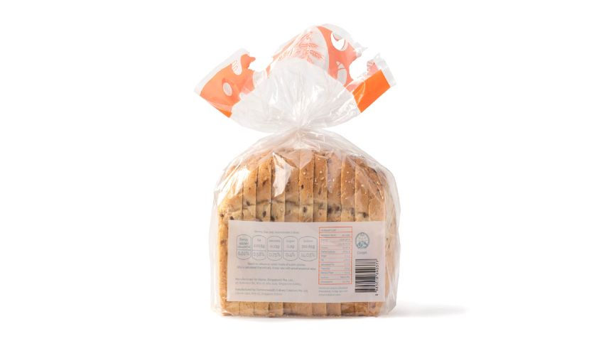 brightfields Artisan Multigrain Bread Loaf 350g