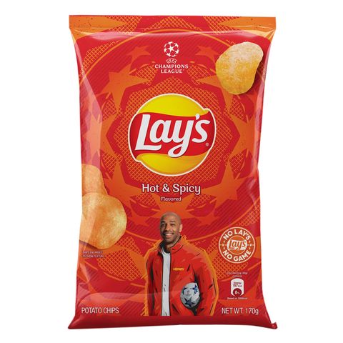 Lay's Hot & Spicy Chips 170g