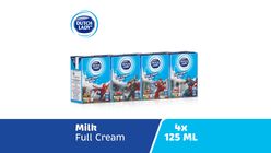 Dutch Lady UHT Marvel Full Cream Milk 4 x 125ml