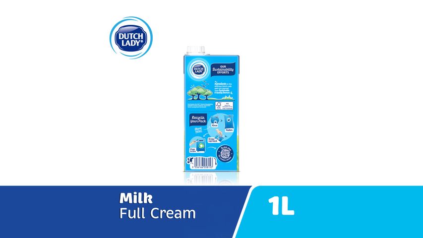 Dutch Lady Full Cream UHT Milk 1L