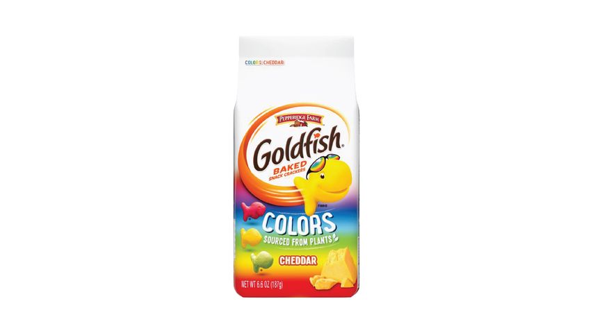 Pepperidge Farm Goldfish Cheddar Colors Crackers 187g