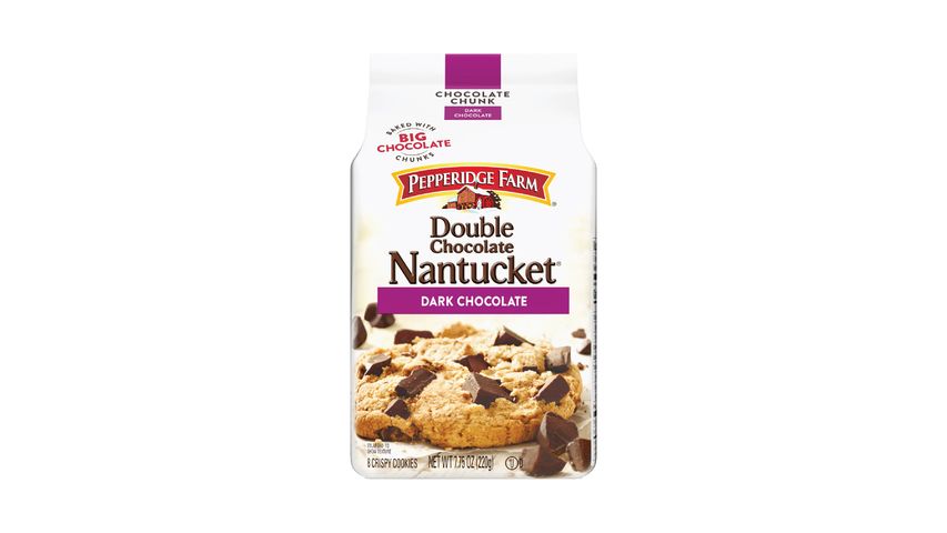Pepperidge Farm Nantucket Double Dark Chocolate Chunk Cookies 220g