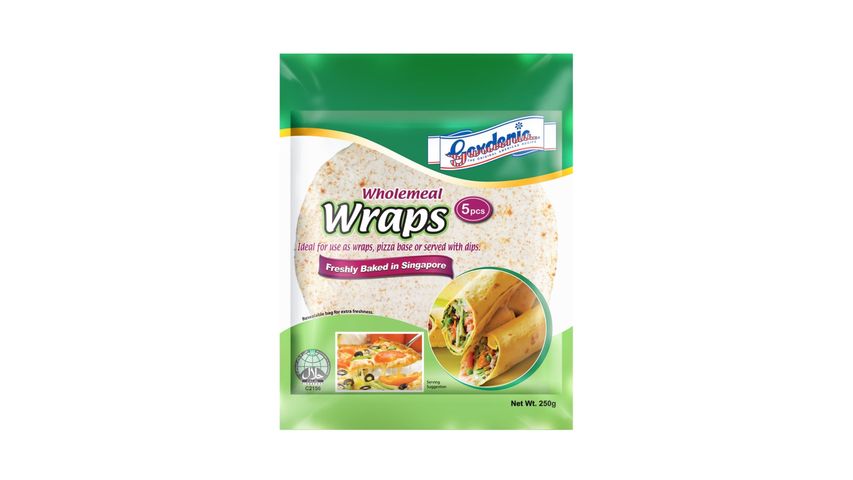 Gardenia Wholemeal Wraps 225g