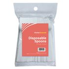Kitchen Essential Plastic Spoons (6.5") 50 Pieces