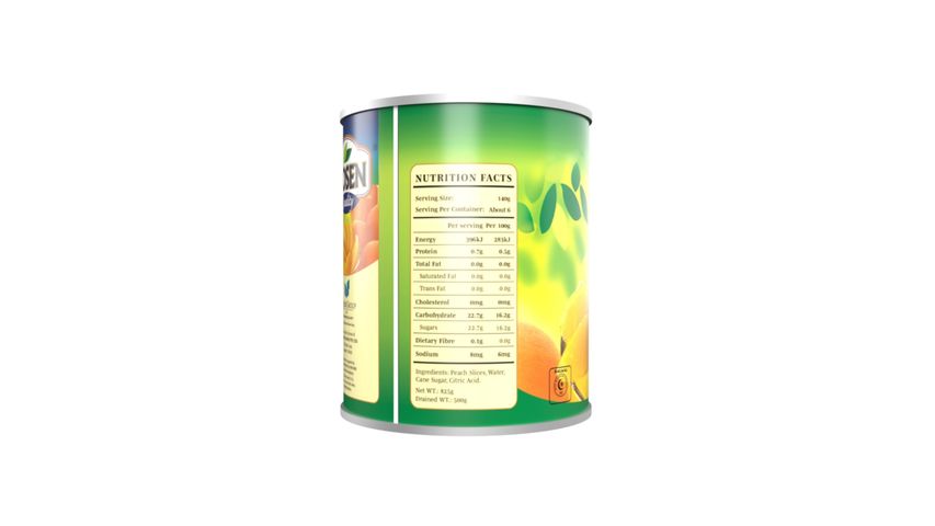 Hosen Peach Slices 825g