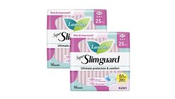 Laurier Super Slimguard 25cm 2 Packs x 16pcs