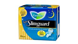 Laurier Super Slimguard Heavy Flow Night 40cm 10pcs (151611716)