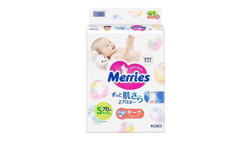 Merries Super Jumbo Tape S 70pcs