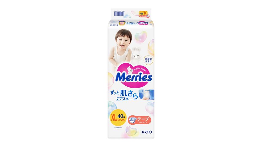 Merries Super Jumbo Tape XL 40pcs
