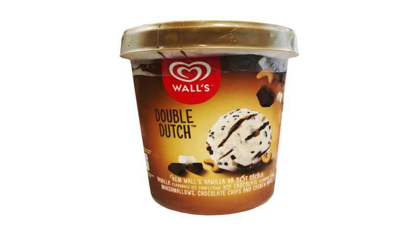 Wall's Selection Double Dutch Ice Cream Tub 750ml