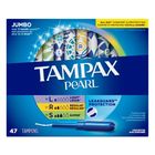 Tampax Pearl Light/Regular/Super Unscented Tampons 47pcs