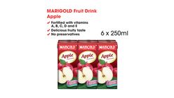 Marigold Apple Fruit Drink 6s x 250ml