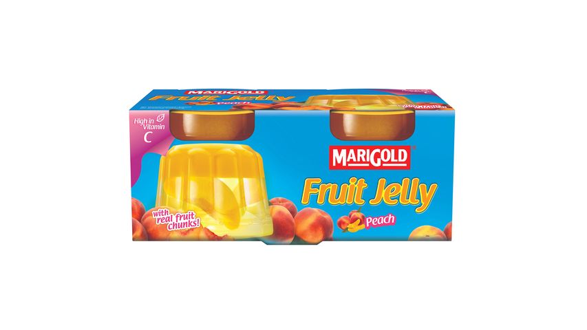 Marigold Fruit Jelly - Peach 2pcs