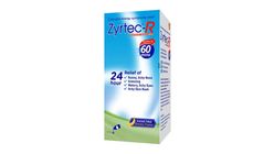 Zyrtec-R Rapid Relief Sugar Free Banana Flavour Oral Solution 75ml