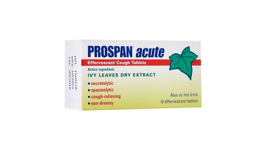 Prospan Acute Effervescent Cough Tablets 10s