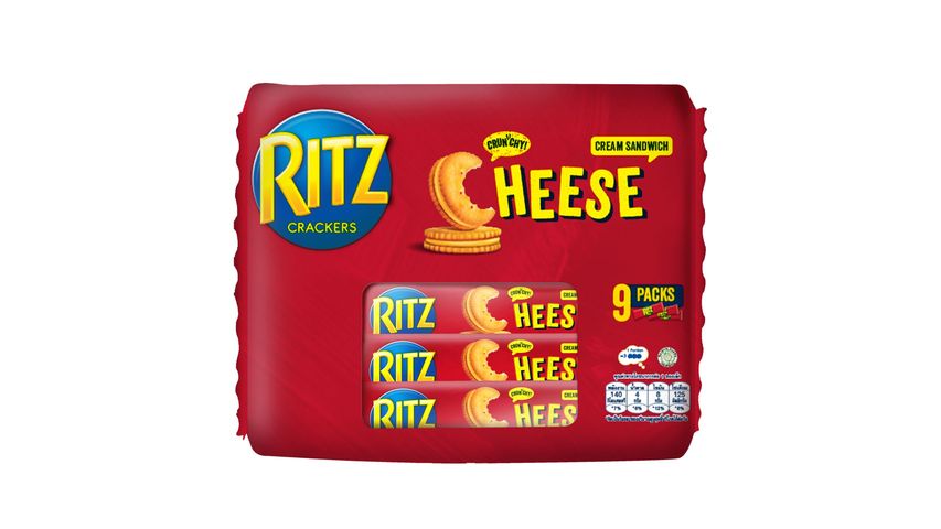 Ritz Cheese Cream Sandwich Biscuits Multipack 243g