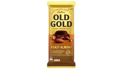 Cadbury Old Gold Roast Almond Chocolate Bar 180g
