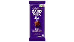 Cadbury Dairy Milk Chocolate Plain Chocolate Block 180g
