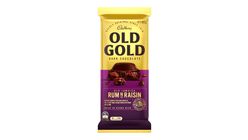 Cadbury Old Gold Rum and Raisin Chocolate Bar 180g