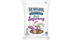 The Natural Confectionery Co. Sour Squirms Gummy Candy 220g