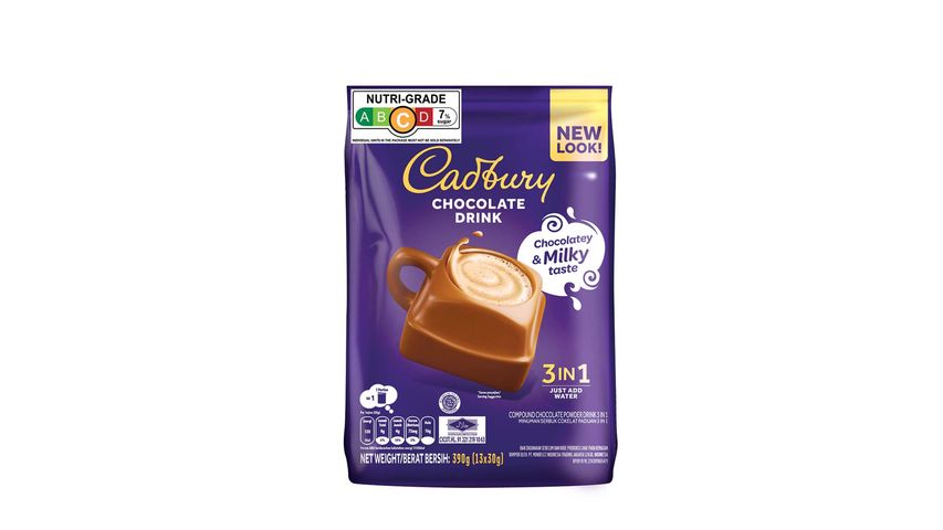Cadbury Hot Chocolate Drink 3-in-1 (15 x 30g) | 450 公克