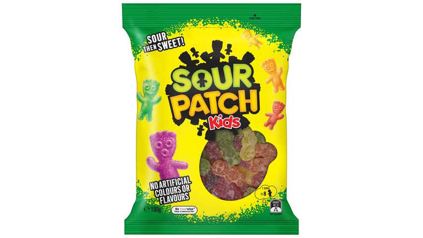 The Natural Confectionery Co. TNCC Sour Patch Kids Gummy Candy 190g