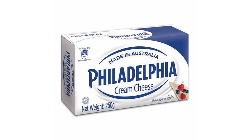 Philadelphia Cream Cheese Block 250g