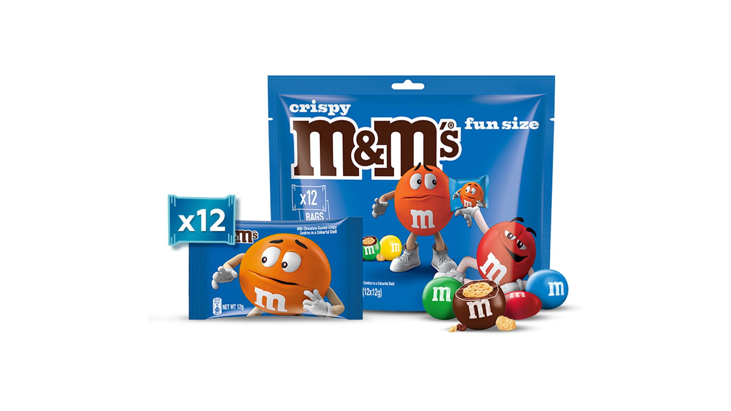 M&M's Crispy Funsize Chocolate 144g delivery near you in Singapore