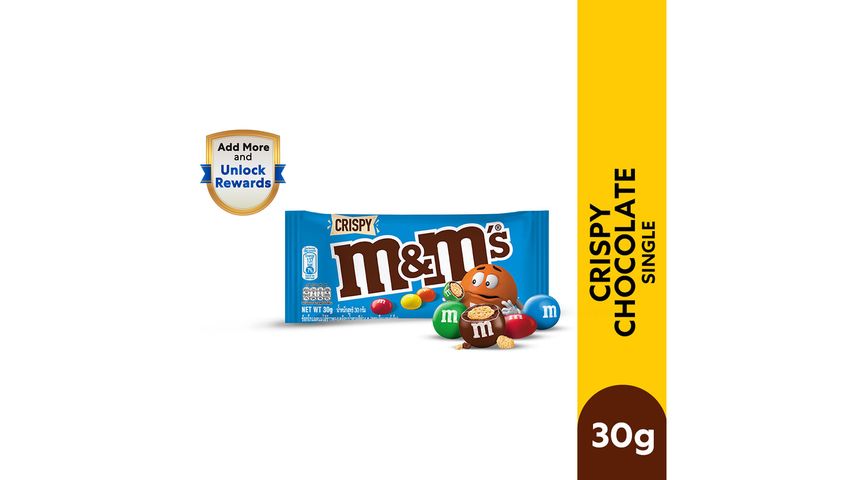 M&M's Crispy Chocolate Candy 30g