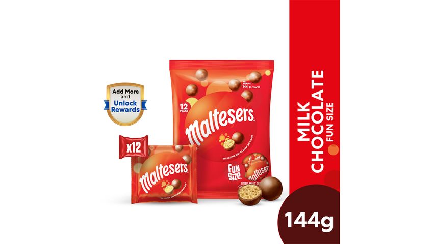 Maltesers Funsize Chocolate 144g