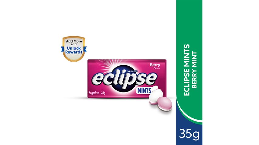 Eclipse Berry Sugarfree Mints 35g