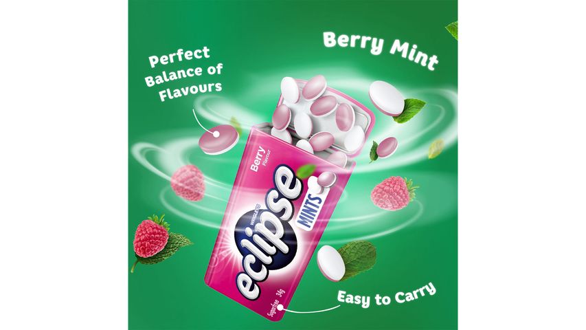 Eclipse Berry Sugarfree Mints 35g