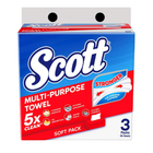Scott Interfolded Multi Purpose Towel 3 Packs x 85pcs