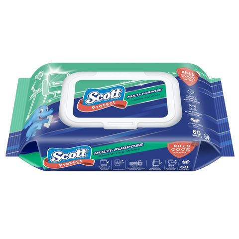 Scott Protect Multipurpose Wipes 60s