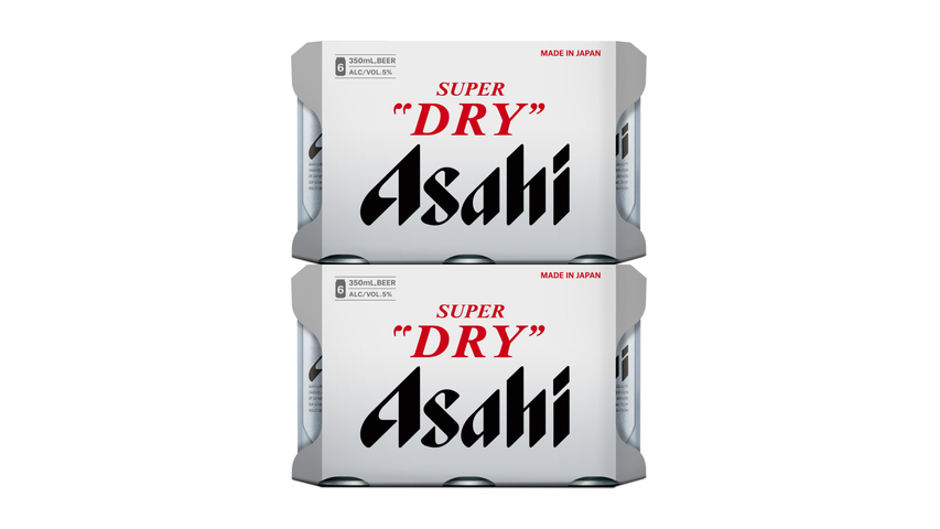 Asahi Super Dry Beer Can 12s x 350ml