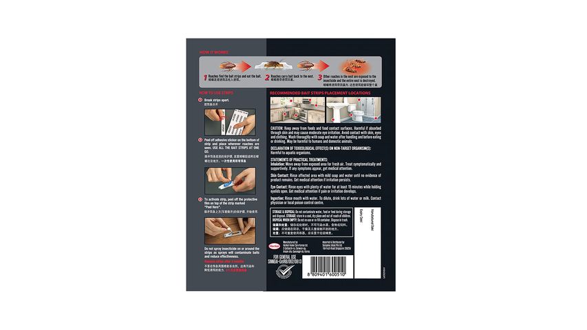 Combat Roach Killer Bait Strips 24/10s
