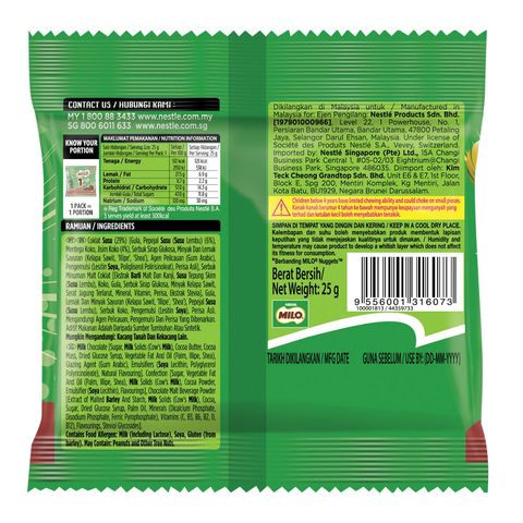 Milo Nuggetz Kaw 25g